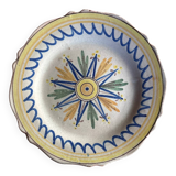 Assiette Nevers 18ème siècle
