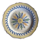 Assiette Nevers 18ème siècle