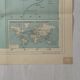 Planisphère mappemonde Taride vintage 1976