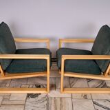 Une paire de fauteuils vintage de Miroslav Navratil, Tchécoslovaquie 1980.