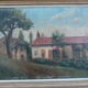 Paysage huile sur toile