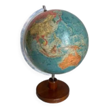 Vintage 1973 terrestrial globe from Räth ex-GDR - 48 cm