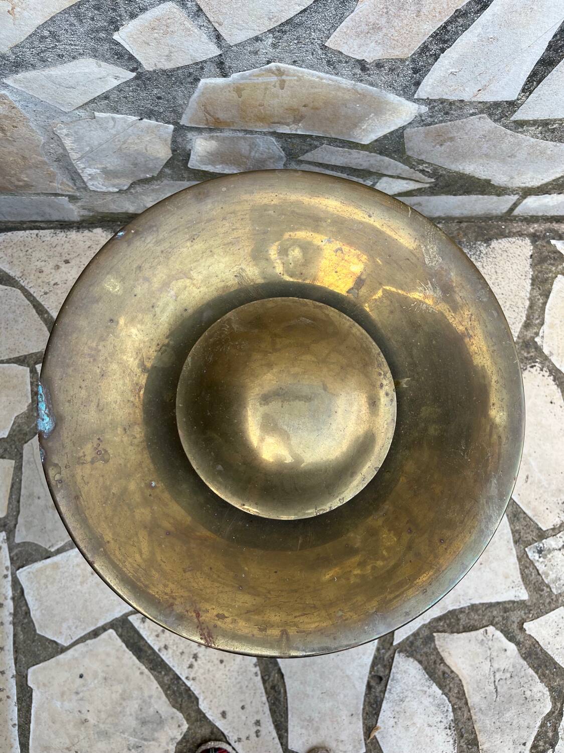 Brass Boat Ashtray LEPORI Frères Nice