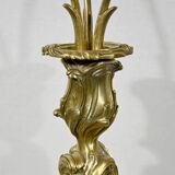 Lampe en Bronze Doré, Art Nouveau – Fin XIXe
