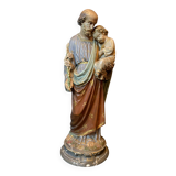 Plaster statue of Saint Joseph