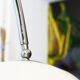 Vintage arc floor lamp, circa 1970