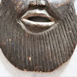 African mask, Hand-carved African wooden mask.