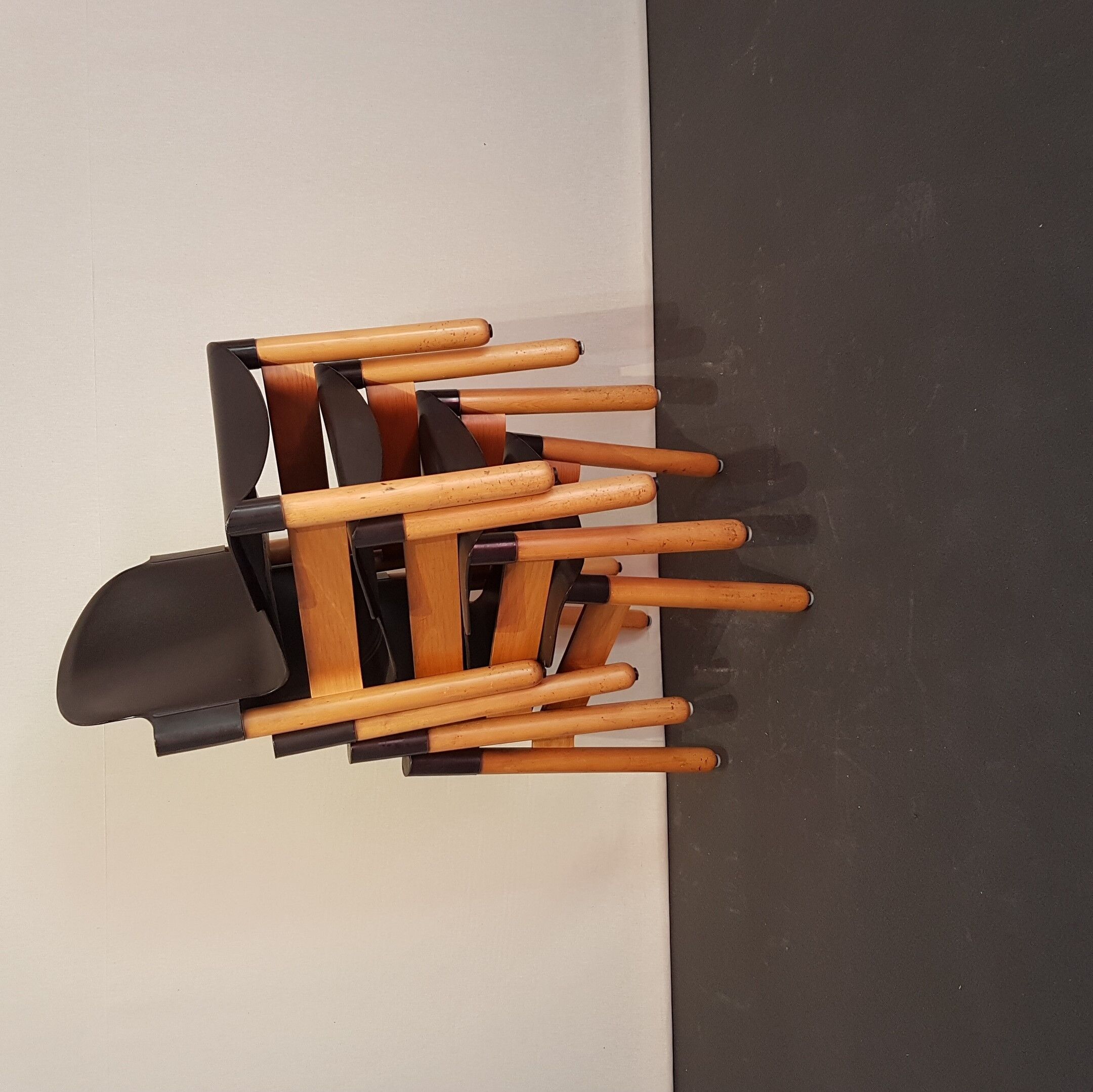 Chairs model "flex 2000" design Gerd Lange around 1973, published by Thonet