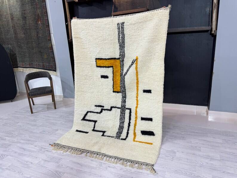 Colorful Beni Mrirt rug size 200 x 300 cm