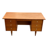 Scandinavian wooden desk from the 50s/60s, 140cm