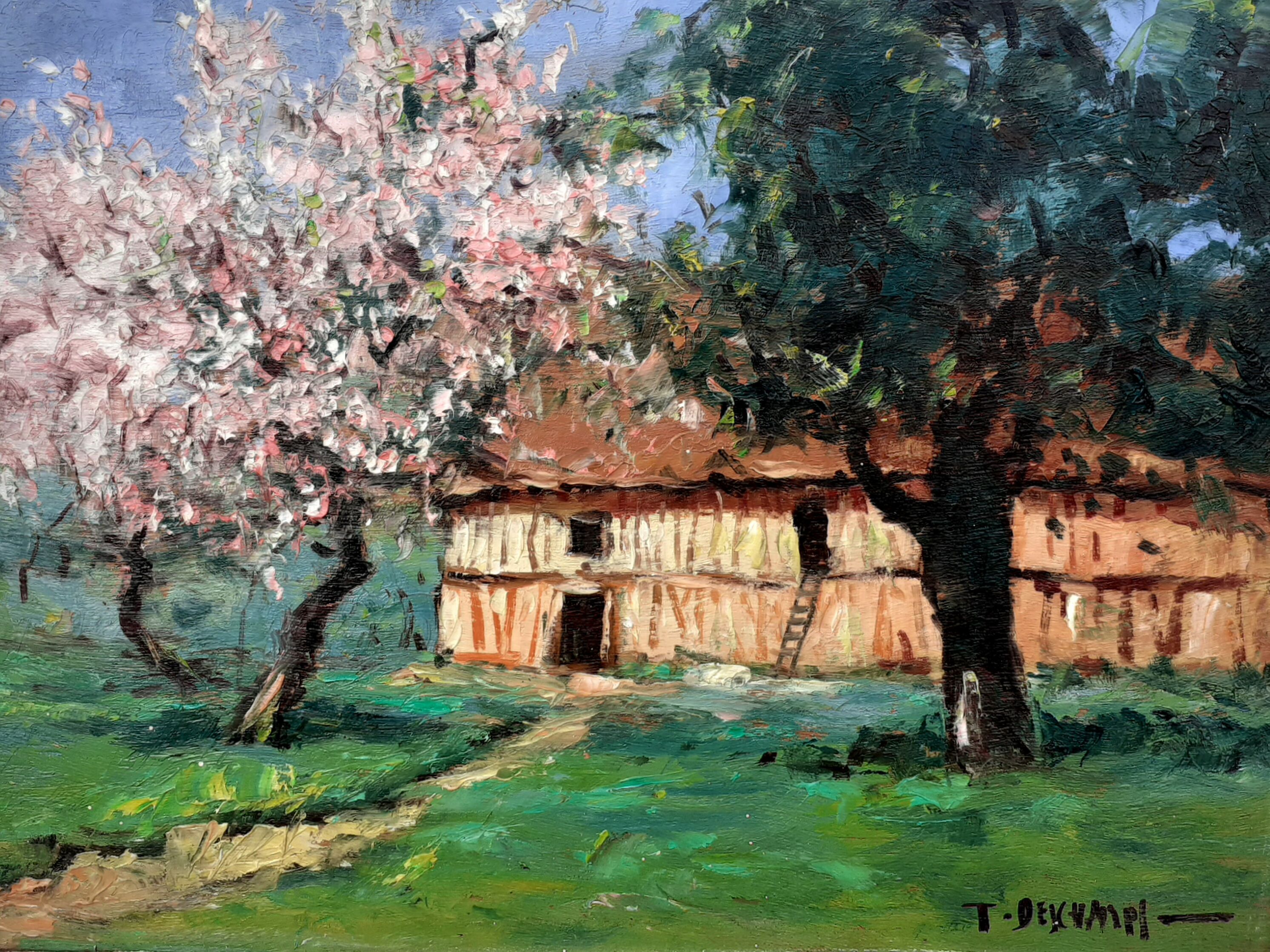 Painting norman campaign in spring