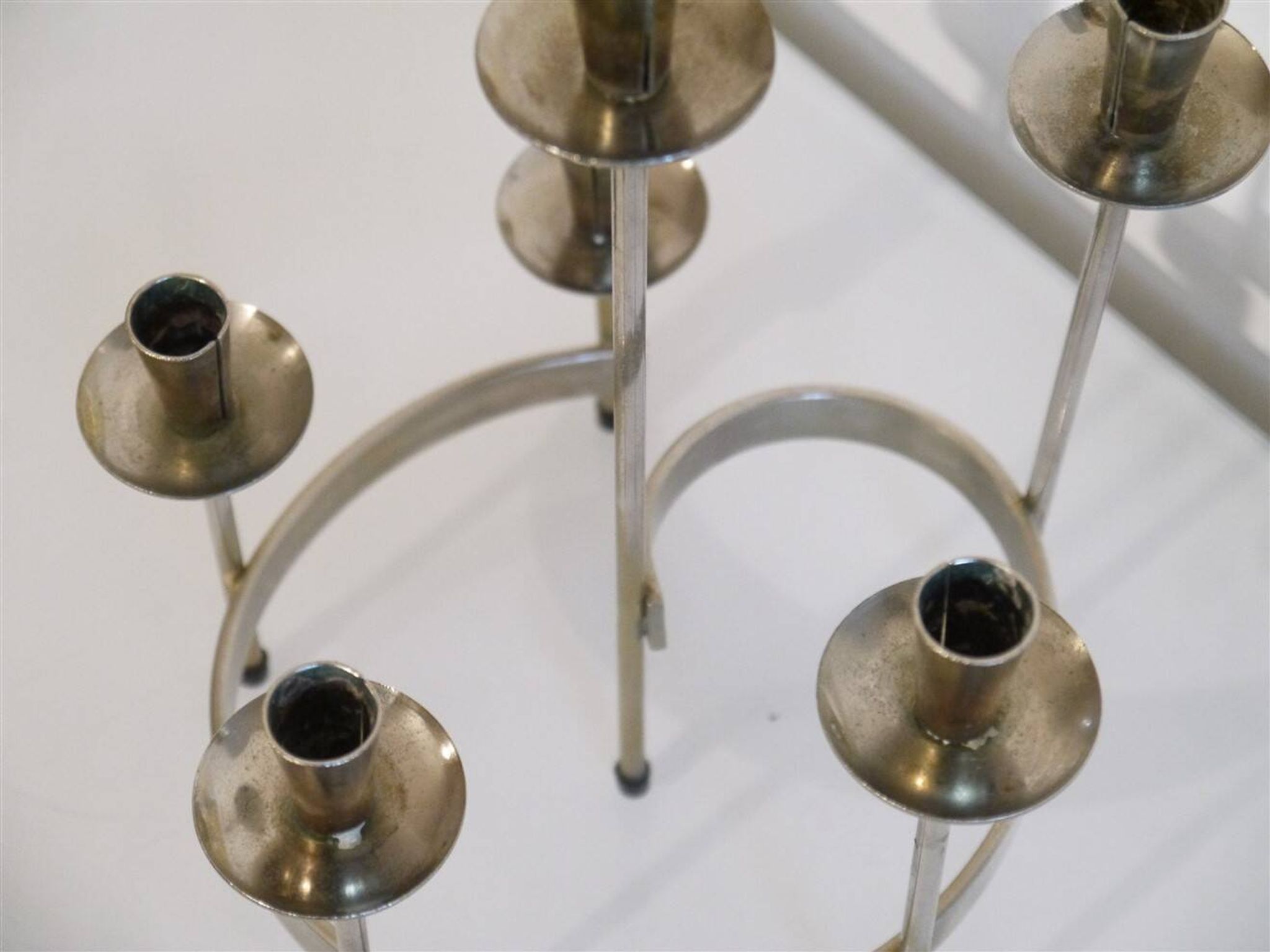 Chandelier suedois de Gunnar Ander 1960