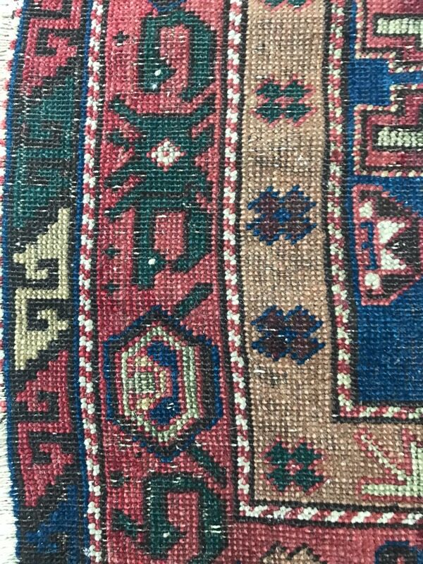 Carpet old chirwan Caucasus  77 x 120 cm