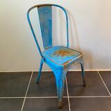 Authentic metal chair tolix by Xavier Pauchard vintage industrial 1950 n3