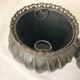 Planter cache pot napoleon III copper draped pleated brassware art 19 th