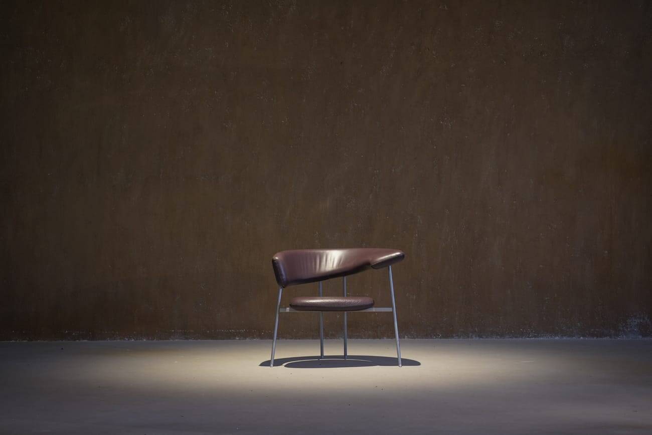 Vintage Divi Divi lounge chair by Mark Van Tilburg for Leolux, 1980s