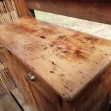 Parisian buffet raw wood