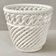 Bassano woven ceramic planter, 1960