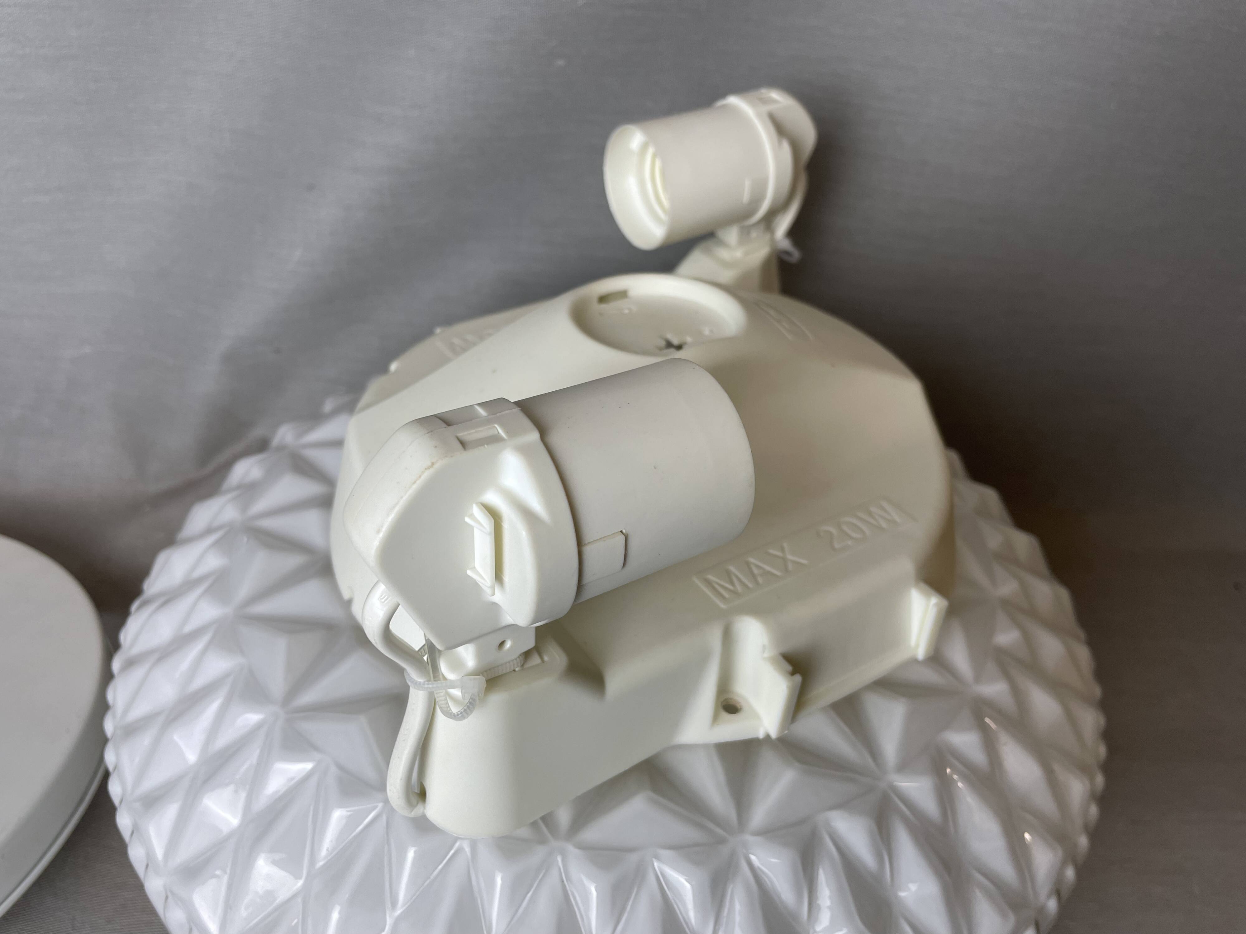 Large flush mount wall or ceiling light