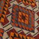 3x10 Red & Blue Kilim Runner Rug, 82x295Cm