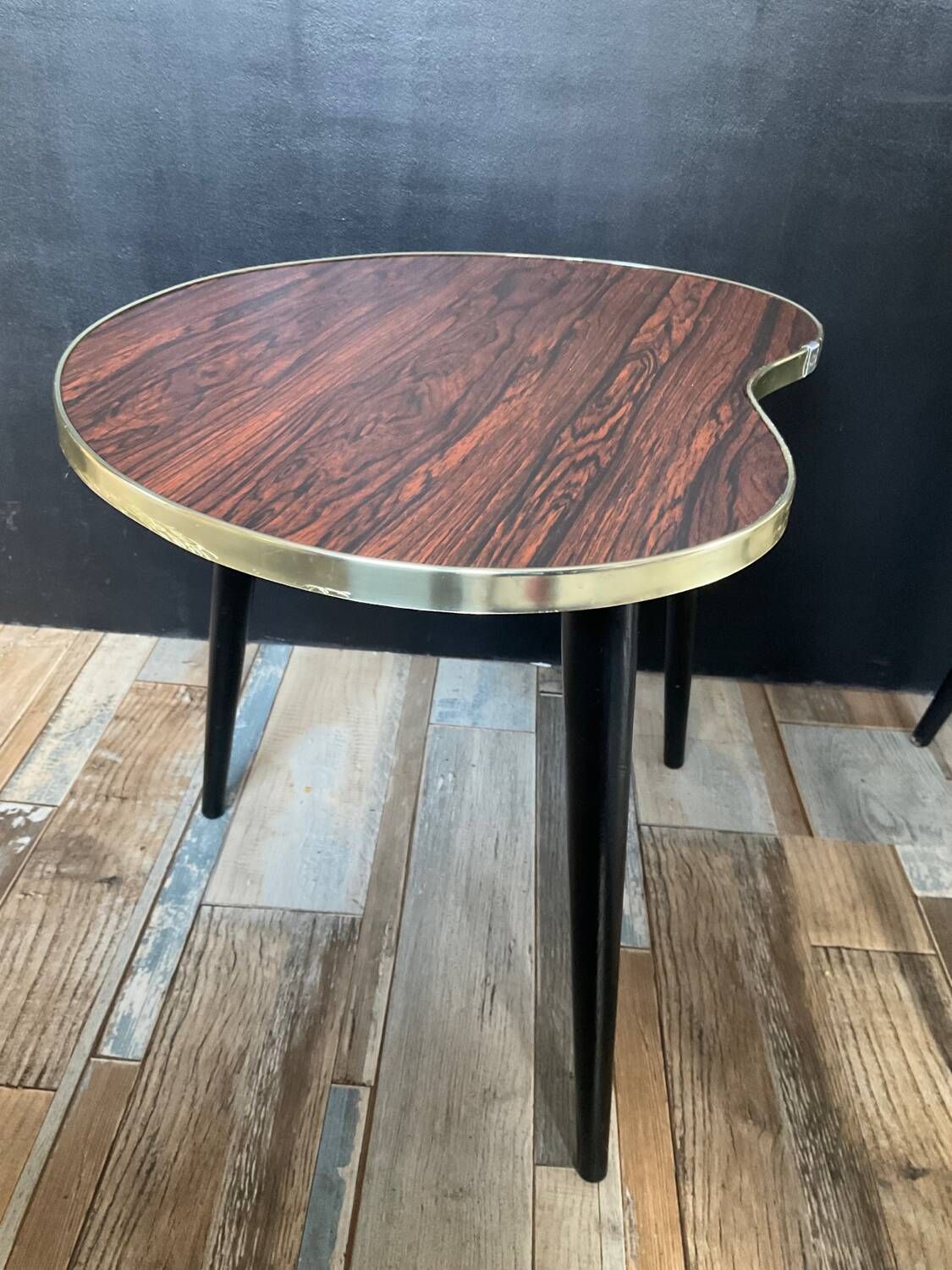 Duo of wooden and Formica coffee tables from the 60s and 70s