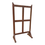 Screen - partition in old Burmese teak / 4 double-sided mirror panels