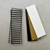 Tomado design metal wall shelf 1970