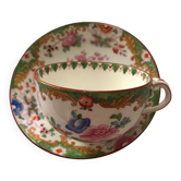 Tasse à thé en porcelaine anglaise Minton