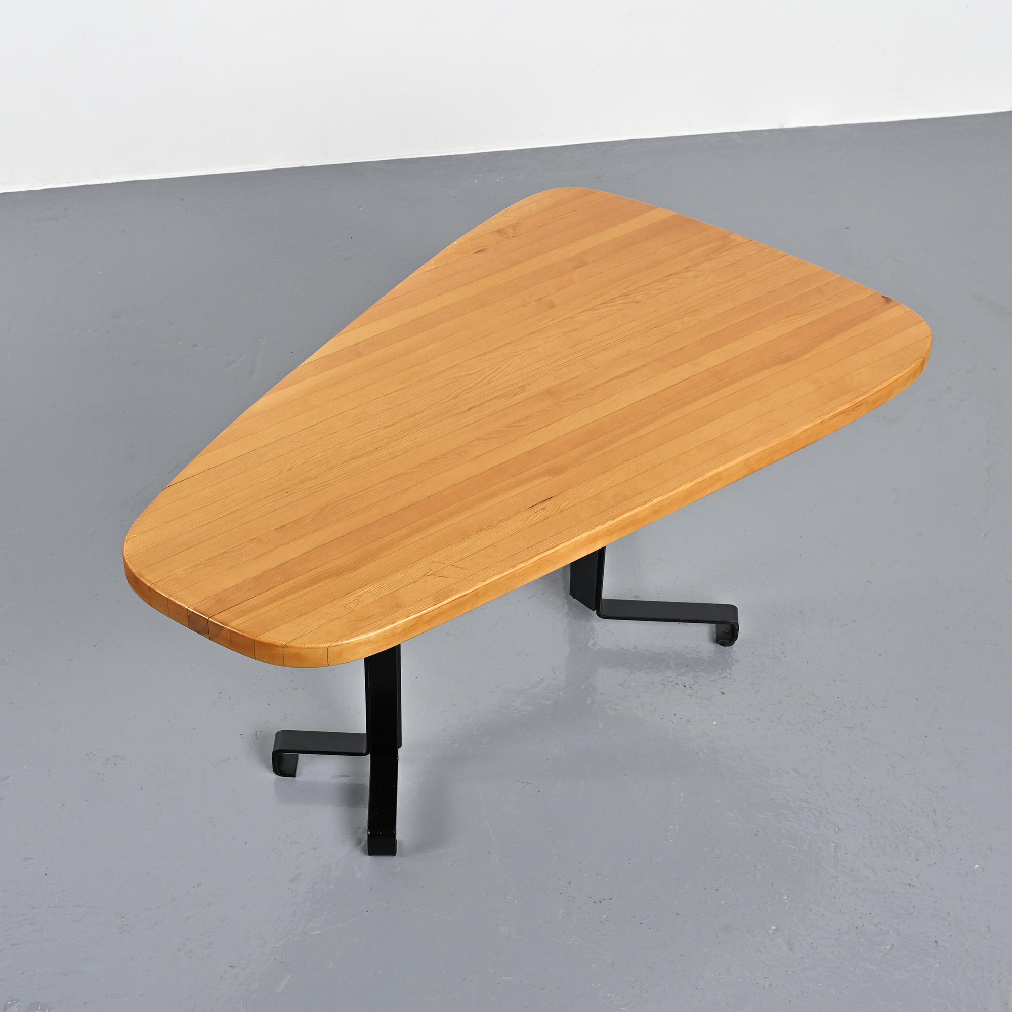 Charlotte Perriand, free-form table, Les Arcs, around 1986
