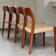 Dining chairs, model 71, by Niels Otto Møller, 1950s, set of 4