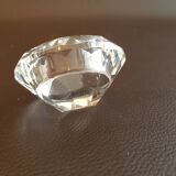 Photophore crystal candlestick cut like a diamond