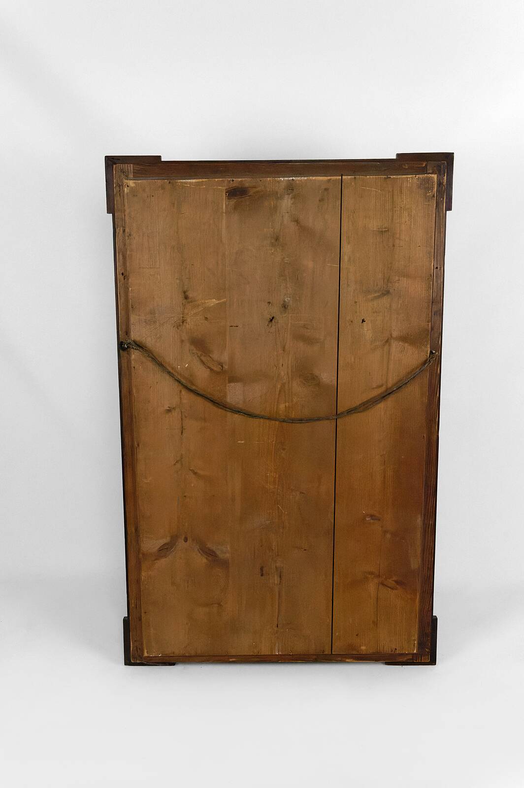 Walnut mirror from the Napoleon III period, France, circa 1870