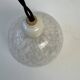 Lot 3 anciennes suspensions en verre de clichy vintage