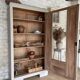 Art Deco glass cabinet