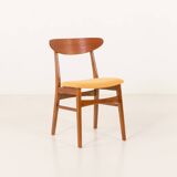 Chaise danoise en teck par Farstrup, années 1970