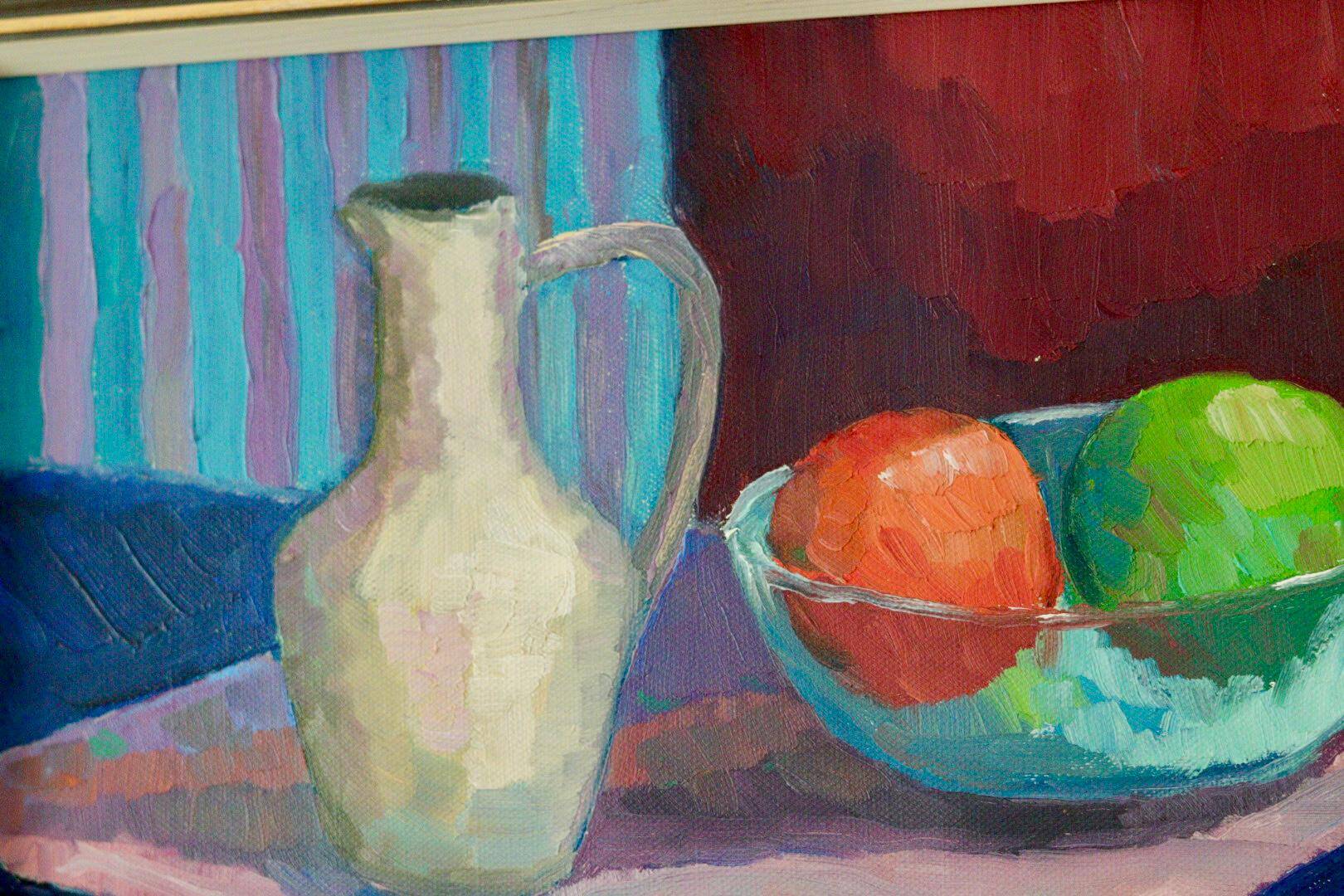 Still life with jug and fruit – Alexander Kondrell