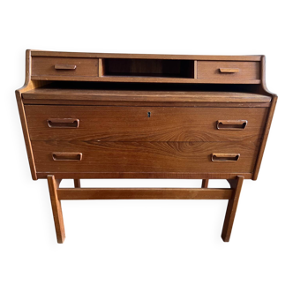 Vintage secretary desk by Arne Wahl Iversen, Denmark