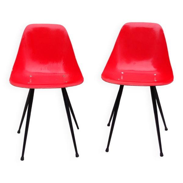 Paire de chaises design années 1950 — Beyit
