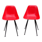 Pair of design chairs 1950s
