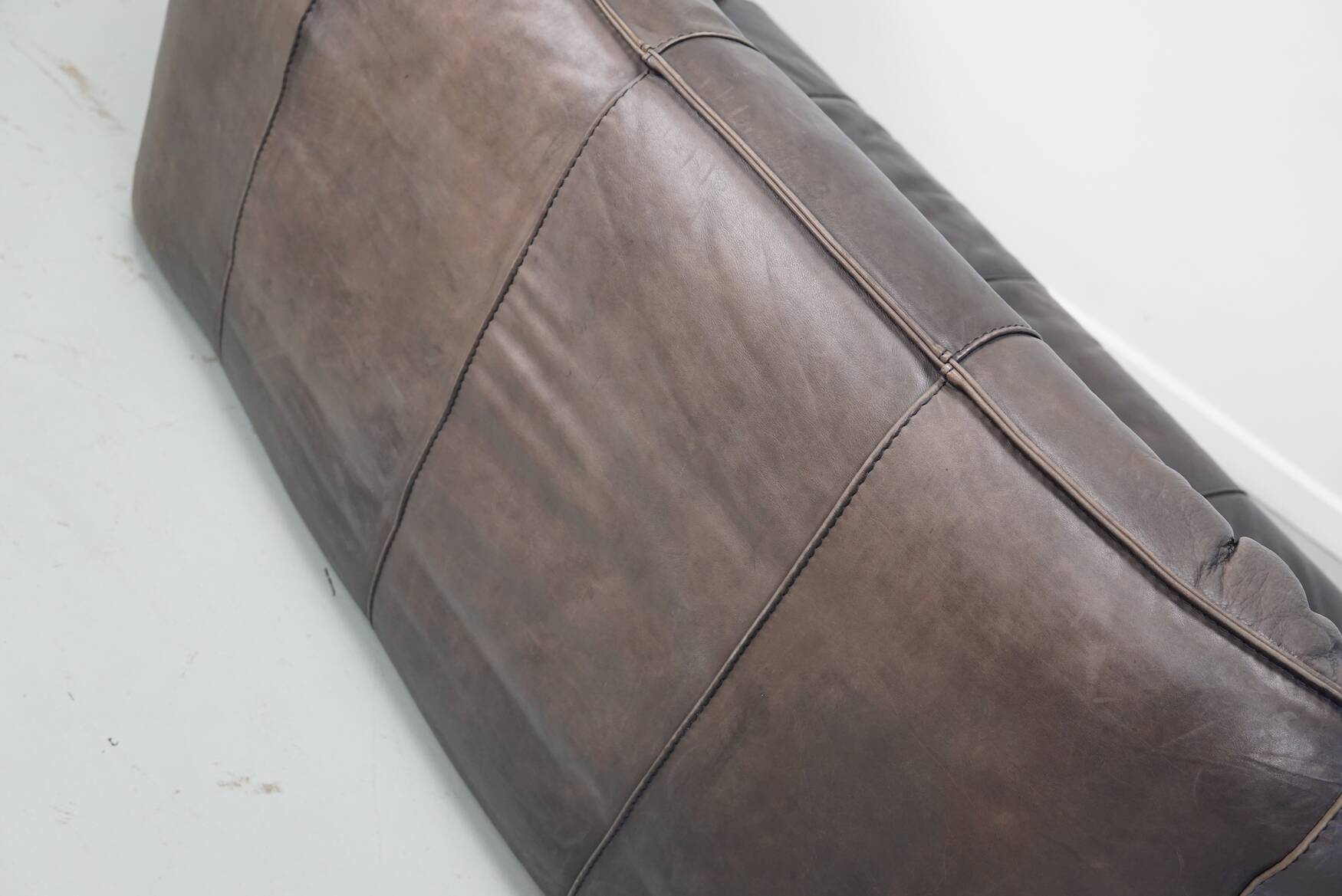 Brown Leather Andes Sofa by Gerard van den Berg for Montis, 1970s