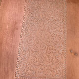 Coffee table wrought iron and copper