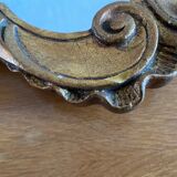 Golden mirror 28x44cm