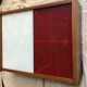 Wall showcase vintage storage furniture 60s