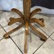 Baumann style 1960 swivel parrot coat rack in curved wood