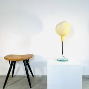 Parola Table Lamp By Gae Aulenti & Piero Castiglioni For Fontana Arte, Italy, 1980S