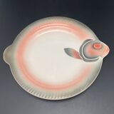 Service en forme de poisson gris et rose Digoin – SASLPA8