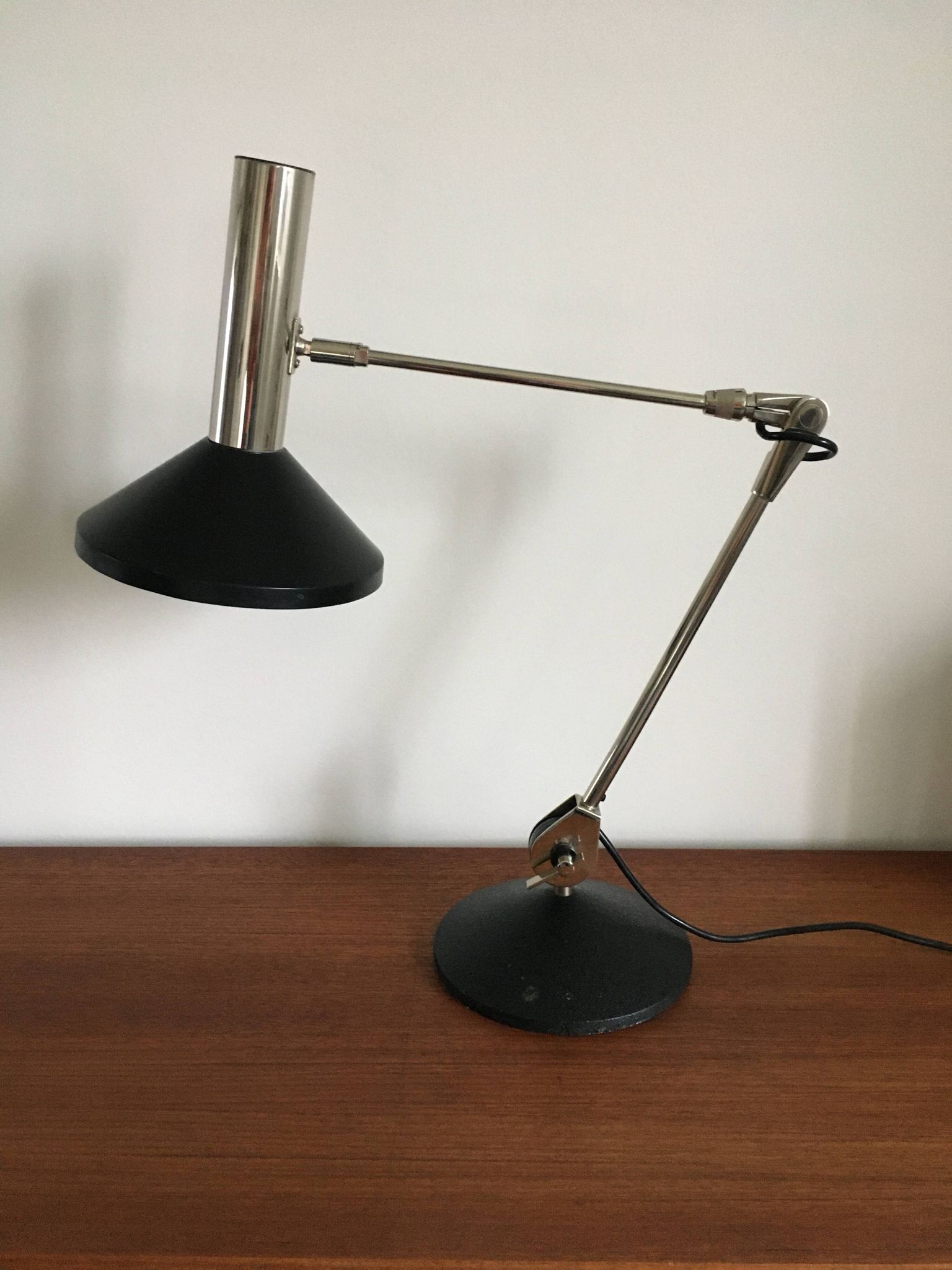 Lampe de bureau articulée année 60