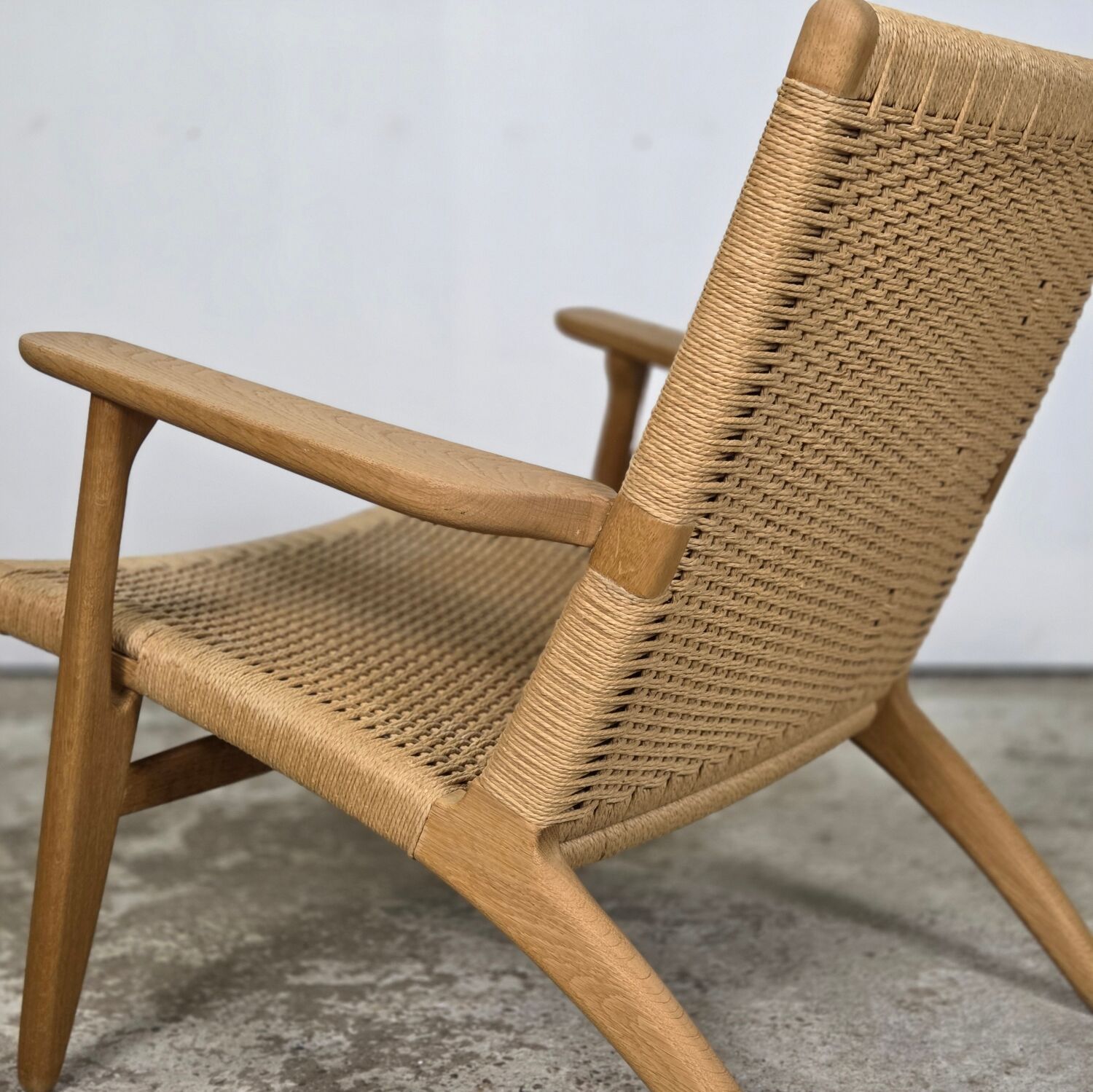 Hans Wegner, Carl Hansen CH25 lounge chair original Danish