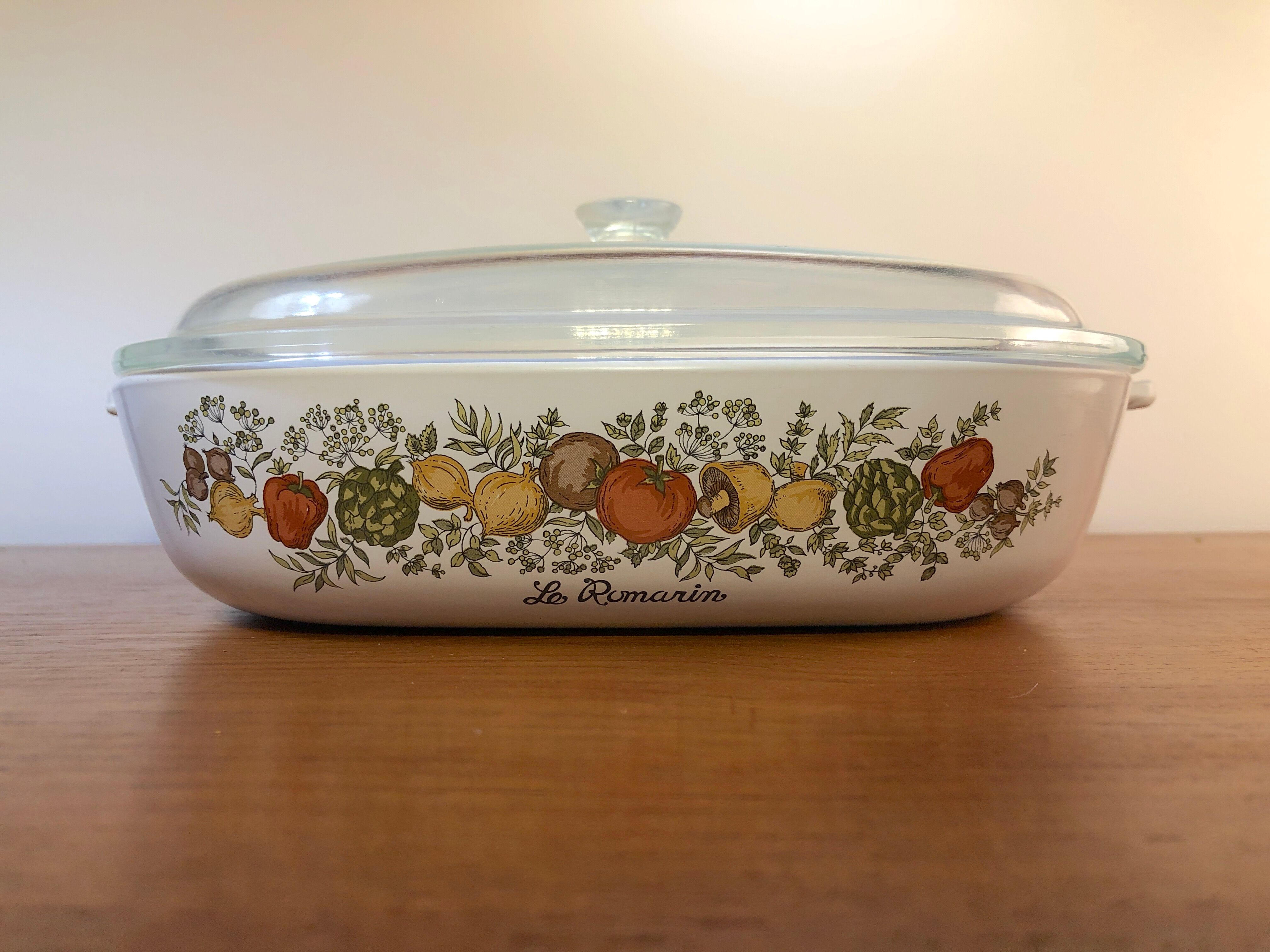 Cocotte vintage Pyroflam Le Romarin - made in Hollande