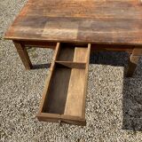 Large coffee table.
